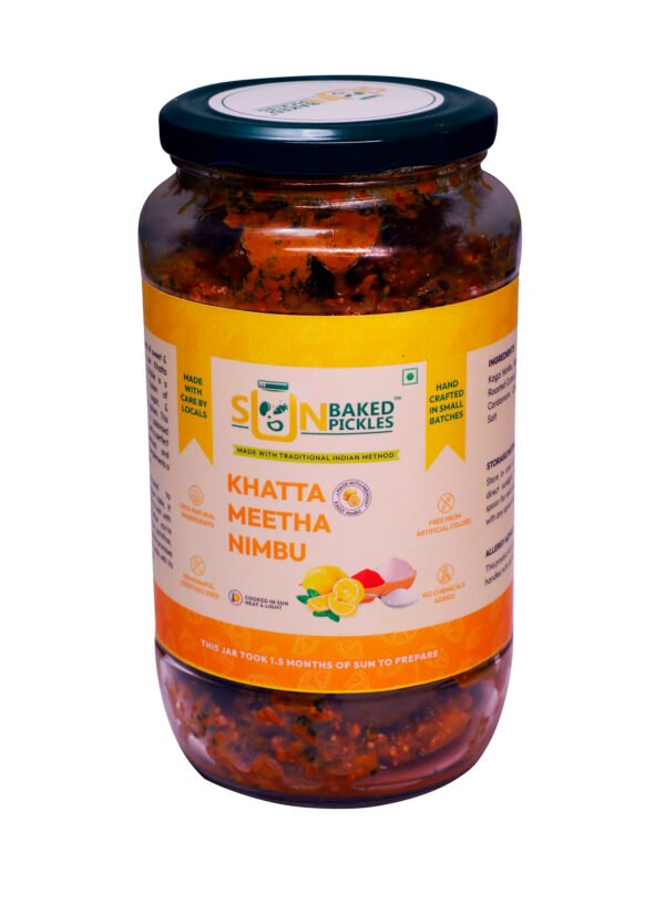 Khatta Meetha Nimbu Pickle
