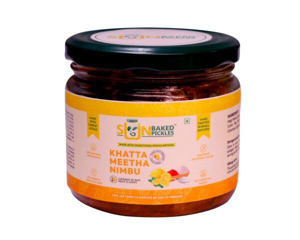Khatta Meetha Nimbu Pickle