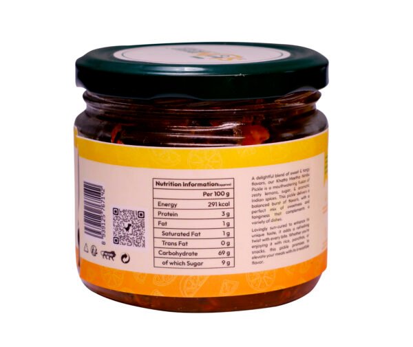Khatta Meetha Nimbu Pickle