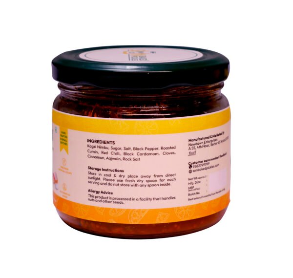 Khatta Meetha Nimbu Pickle